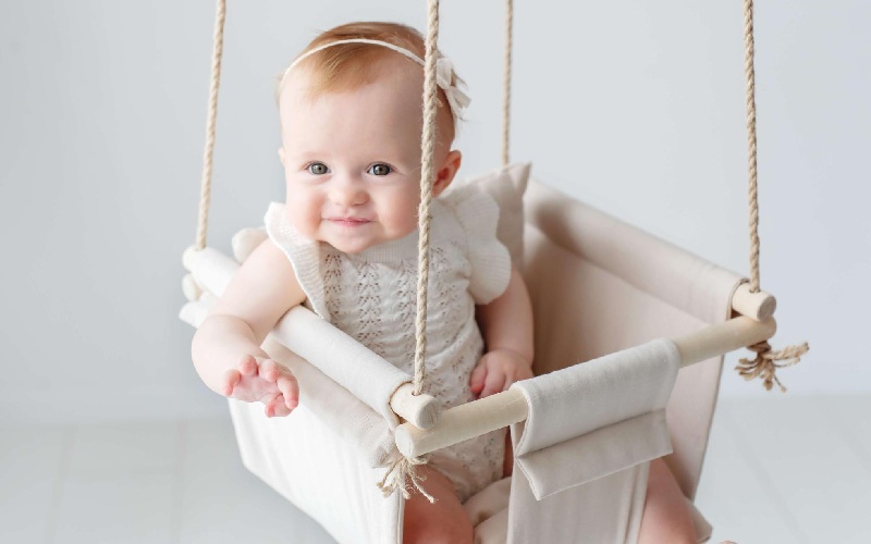 تصویر 1 از قیمت خرید تاب ریلکسی نوزاد مخمل + فروش ویژه