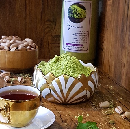 تصویر 2 از خرید قاووت پسته ای کرمان + فروش استثنایی