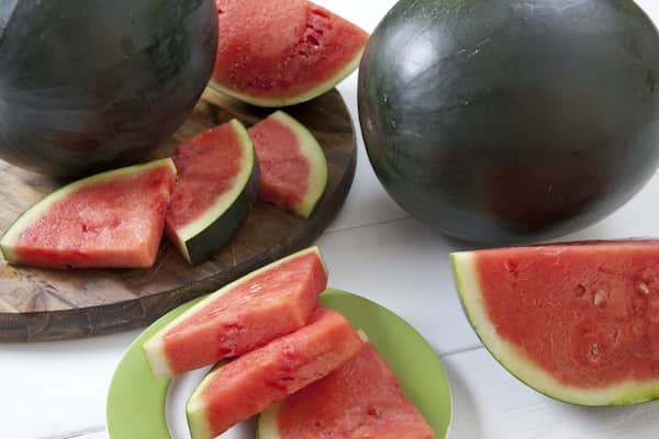 تصویر 5 از قیمت خرید هندوانه گرد سیاه  با فروش عمده