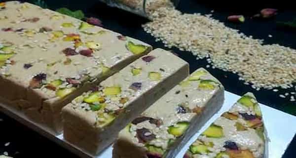 تصویر 1 از خرید حلوا شکری کنجدی + قیمت فروش استثنایی