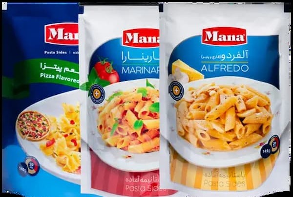 تصویر 4 از قیمت پاستا نیمه آماده مانا + خرید باور نکردنی