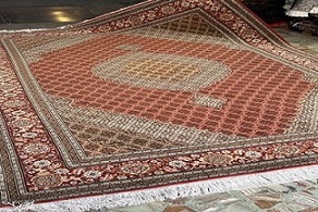 تصویر 4 از خرید فرش دستباف طرح جنگل + قیمت فروش استثنایی