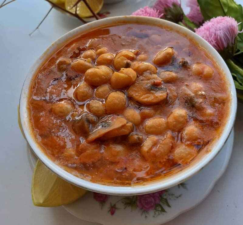 خرید کنسرو لوبیا با قارچ + قیمت فروش استثنایی