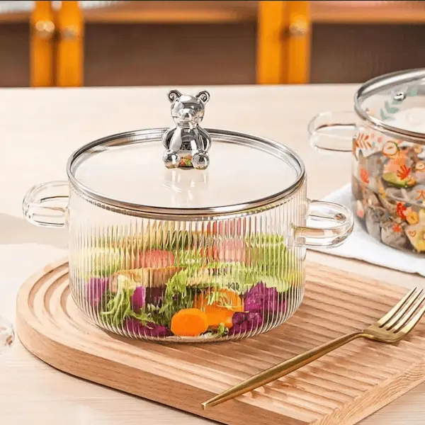 تصویر 1 از قیمت قابلمه پیرکس فرانسه + خرید باور نکردنی