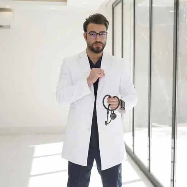 تصویر 3 از قیمت خرید مدل روپوش پرستاری مردانه + فروش ویژه