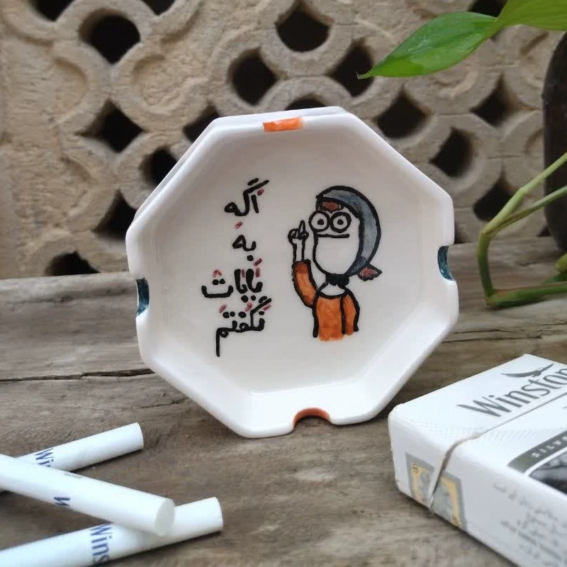 تصویر 3 از فروش زیر سیگاری سرامیکی فانتزی + قیمت خرید به صرفه
