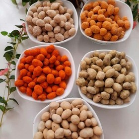 تصویر 2 از خرید بادام زمینی روکش دار صادراتی + فروش ویژه