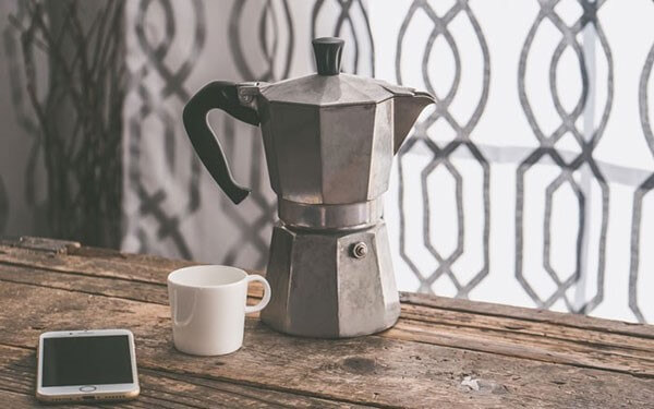 تصویر 3 از قیمت قهوه جوش آلومینیومی با کیفیت ارزان + خرید عمده