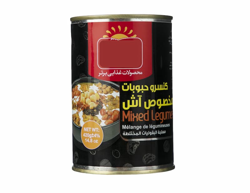 کنسرو حبوبات