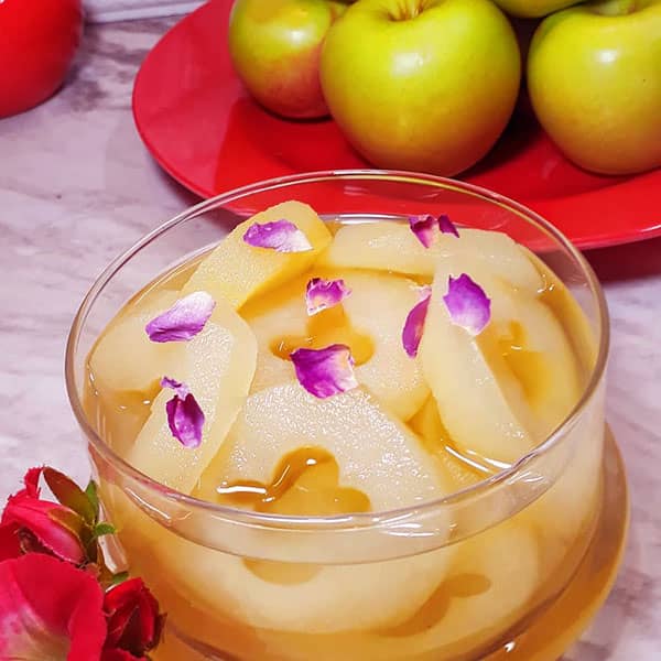 تصویر 1 از قیمت خرید کمپوت سیب بدون شکر ٣۵٠ گرمی + فروش ویژه