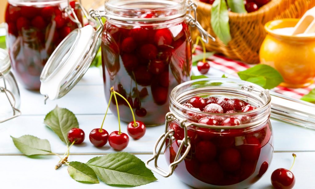 تصویر 2 از فروش کمپوت آلبالو شیشه ای ۴٨٠ گرمی + قیمت خرید به صرفه