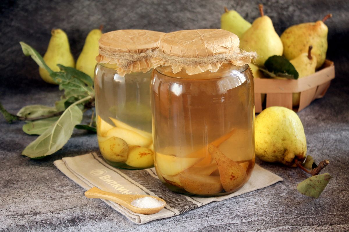 تصویر 3 از قیمت خرید کمپوت گلابی شیشه ای ۶٨٠ گرمی + فروش ویژه
