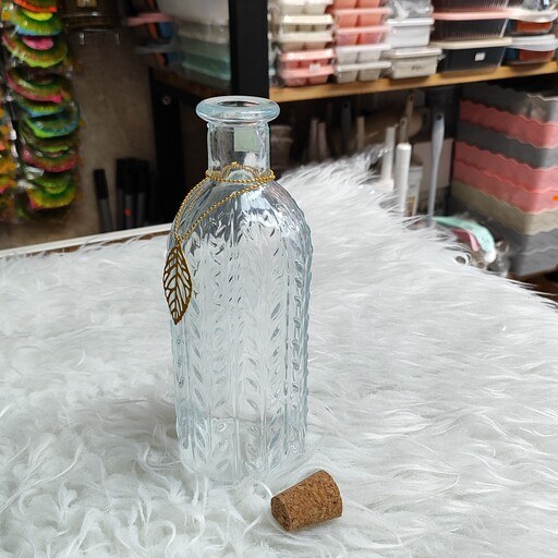 تصویر 1 از فروش جار شیشه ای با درب چوب پنبه + قیمت مناسب