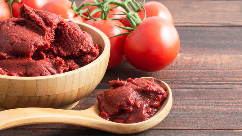 تصویر 2 از خرید رب گوجه قوطی بزرگ + قیمت فروش استثنایی