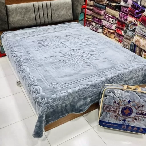 تصویر 1 از خرید پتو گلبافت دو نفره + بهترین قیمت
