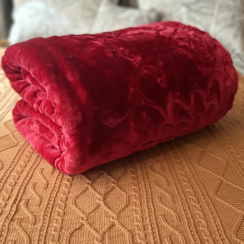تصویر 2 از قیمت خرید پتو گلبافت تک رنگ عمده به صرفه و ارزان
