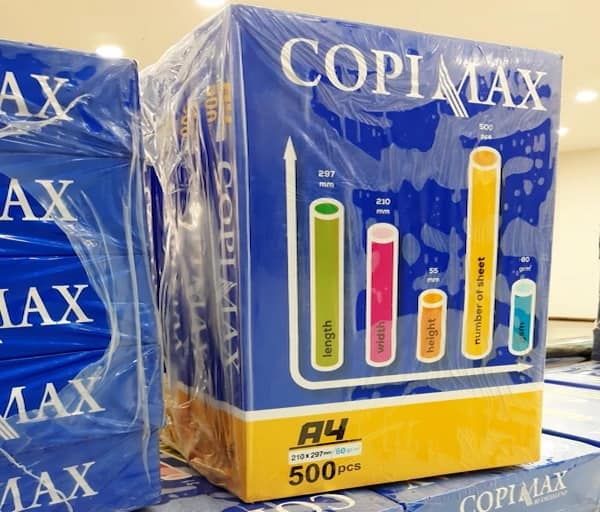 تصویر 2 از خرید کاغذ a4 کپی مکس بسته 500 عددی عمده + قیمت فروش استثنایی