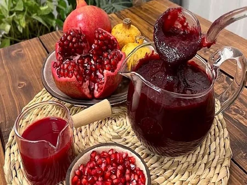 تصویر 1 از قیمت خرید رب انار قرمز با فروش عمده
