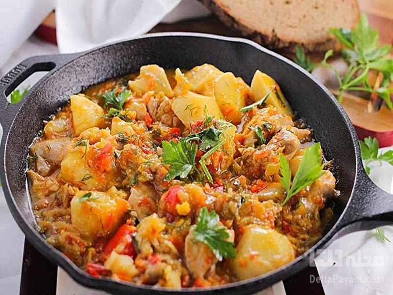 تصویر 2 از فروش کنسرو خورشت مرغ + قیمت خرید به صرفه