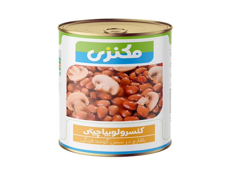 تصویر 4 از قیمت کنسرو خوراک لوبیا با قارچ با کیفیت ارزان + خرید عمده