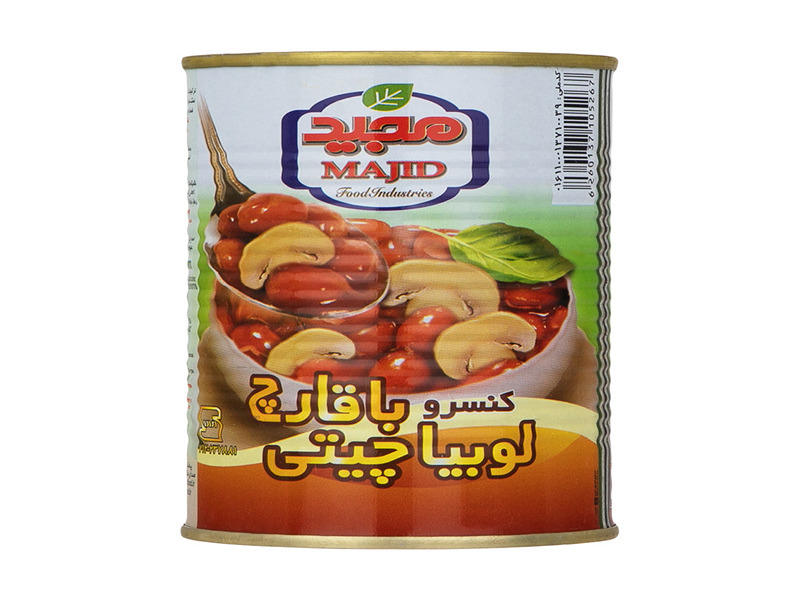 تصویر 5 از قیمت کنسرو خوراک لوبیا با قارچ با کیفیت ارزان + خرید عمده