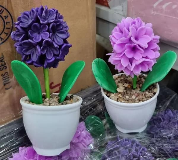 تصویر 1 از قیمت خرید گل سنبل بنفش با فروش عمده