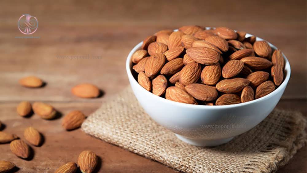 تصویر 1 از خرید مغز بادام روکش دار + قیمت فروش استثنایی