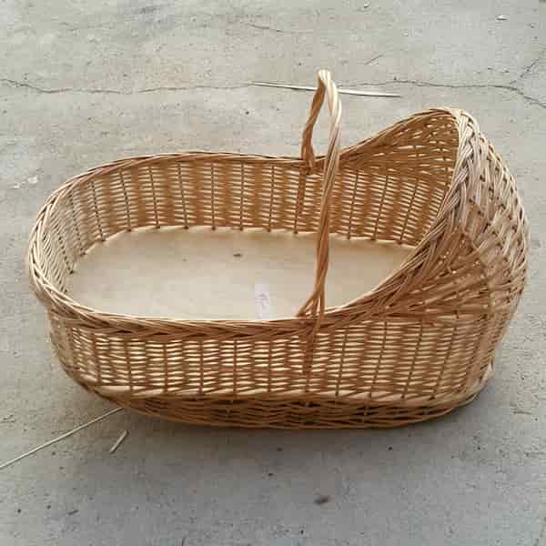 تصویر 4 از فروش گهواره حصیری نوزاد + قیمت خرید به صرفه