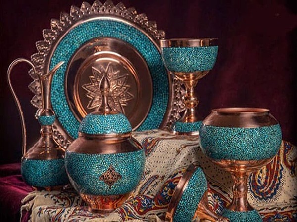 تصویر 3 از ست پذیرایی فیروزه کوبی + قیمت خرید به صرفه