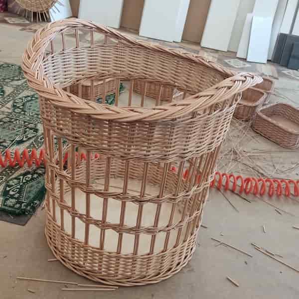تصویر 2 از قیمت خرید سبد لباس حصیری با فروش عمده