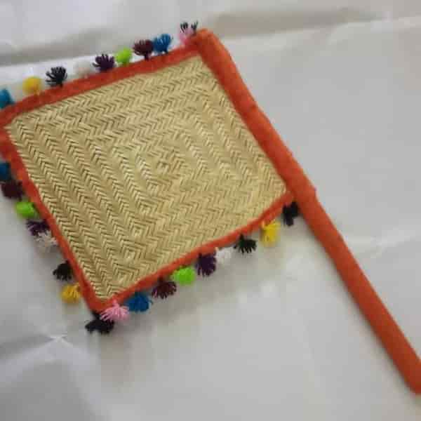 تصویر 1 از خرید بادبزن دستی حصیری + قیمت فروش استثنایی