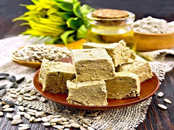 تصویر 4 از خرید حلوا ارده زعفرانی + قیمت فروش استثنایی