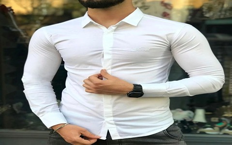 تصویر 3 از قیمت پیراهن مردانه رسمی سفید + خرید باور نکردنی