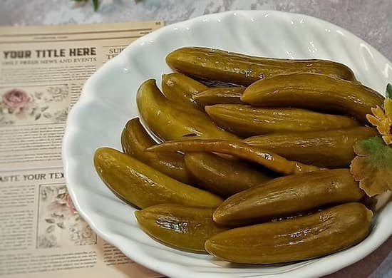 تصویر 3 از قیمت خیارشور سرکه ای با کیفیت ارزان + خرید عمده