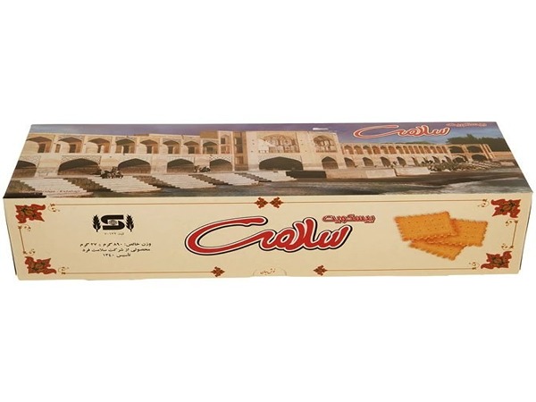 قیمت بیسکویت کنجدی سلامت با کیفیت ارزان + خرید عمده