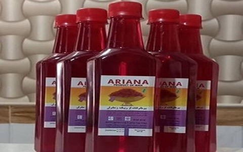 تصویر 2 از قیمت مایع زعفران آریانا با کیفیت ارزان + خرید عمده