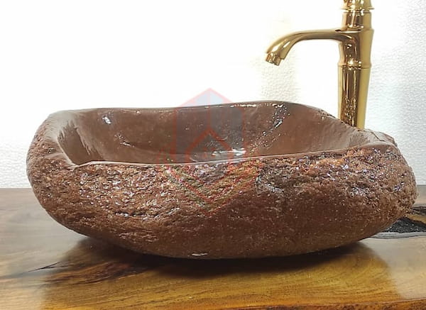 تصویر 4 از فروش روشویی سنگی فانتزی + قیمت خرید به صرفه