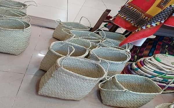 فروش زنبیل حصیری
