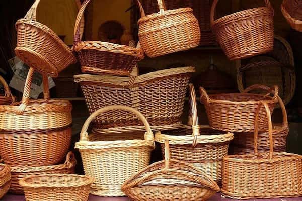 قیمت زنبیل حصیری