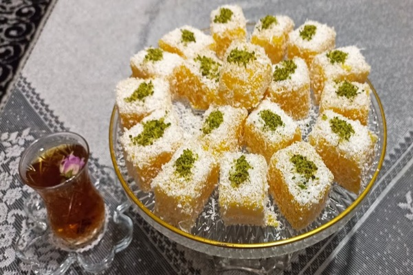 تصویر 2 از خرید و قیمت لوکوم انجیر گردو + فروش عمده