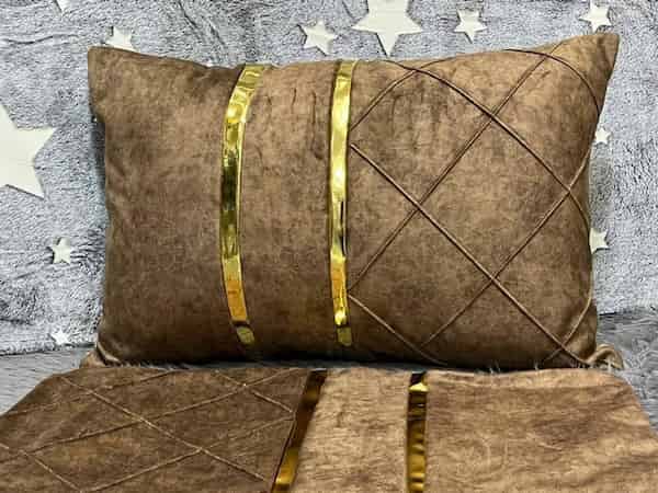 تصویر 5 از قیمت خرید روبالشتی مخمل طرح دار با فروش عمده