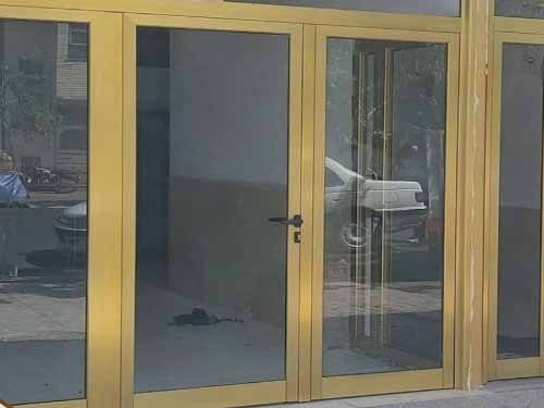 تصویر 5 از خرید و فروش پنجره دوجداره رنگ طلایی با شرایط فوق العاده