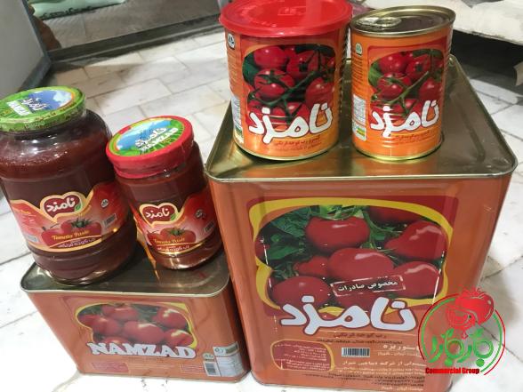 تصویر 1 از فروش رب گوجه نامزد + قیمت خرید به صرفه