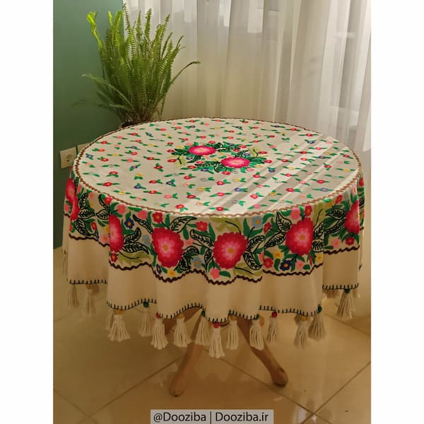 تصویر 5 از قیمت خرید رومیزی ترمه سنتی + فروش ویژه