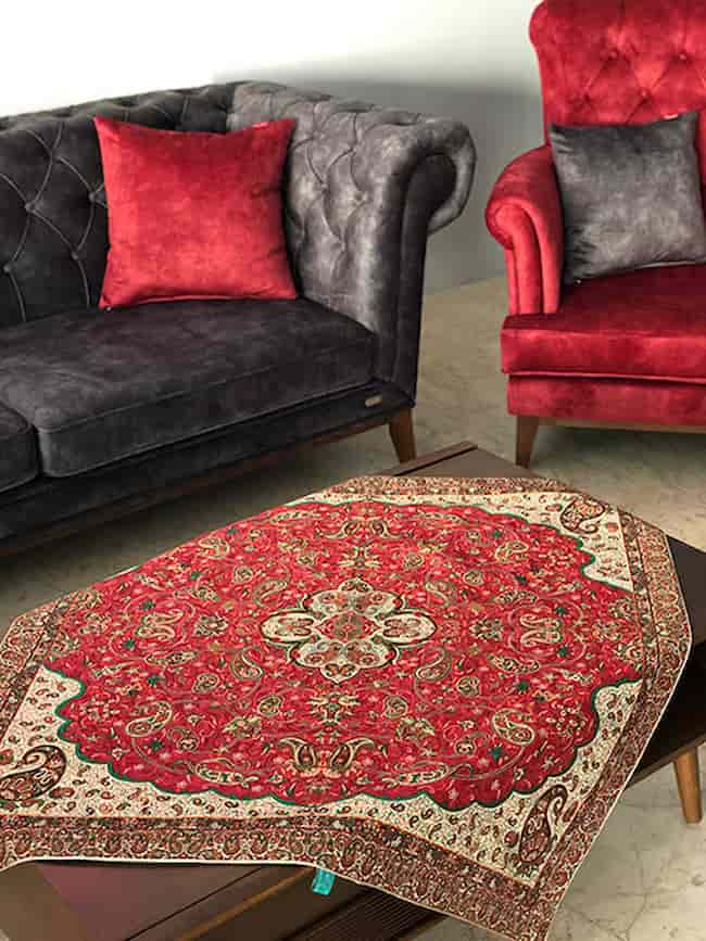 قیمت خرید رومیزی سنتی مربع عمده به صرفه و ارزان
