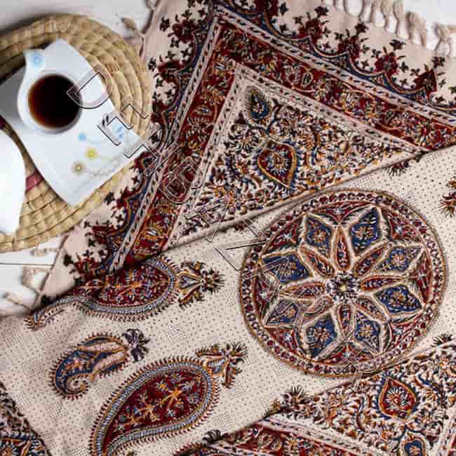 تصویر 5 از خرید رومیزی قلم زنی اصفهان + قیمت فروش استثنایی