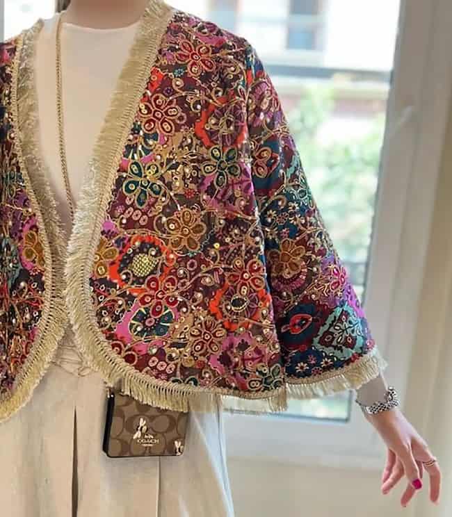 تصویر 4 از قیمت لباس قلمکاری با کیفیت ارزان + خرید عمده
