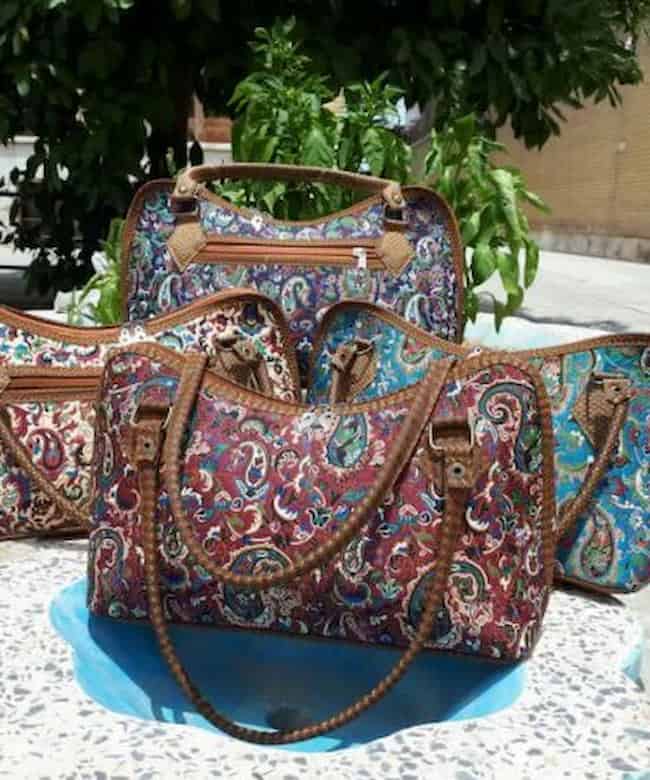 تصویر 1 از قیمت خرید کیف ترمه مسافرتی + فروش ویژه