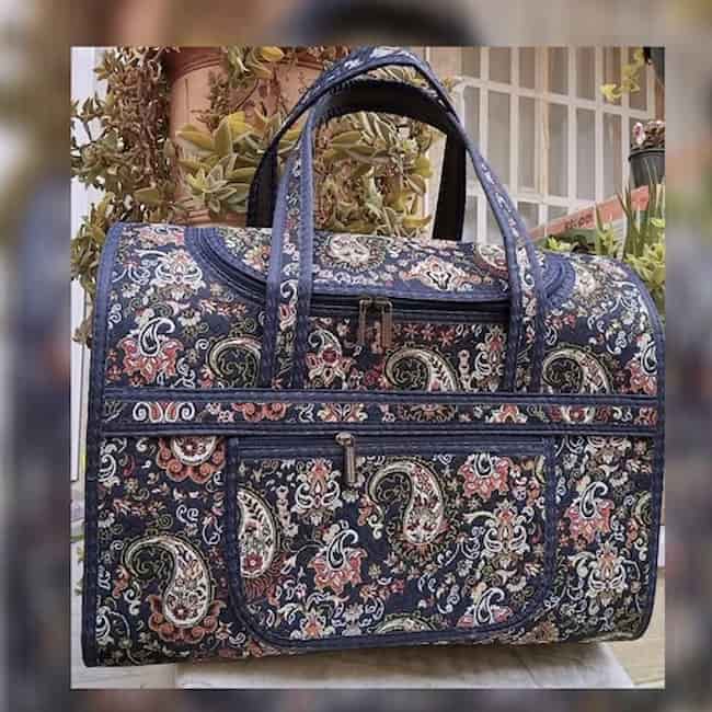 تصویر 3 از قیمت خرید کیف ترمه مسافرتی + فروش ویژه