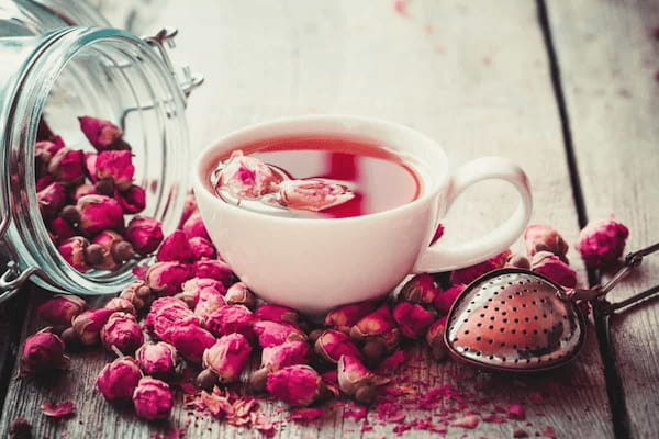 تصویر 5 از خرید و قیمت غنچه گل محمدی در چای + فروش عمده